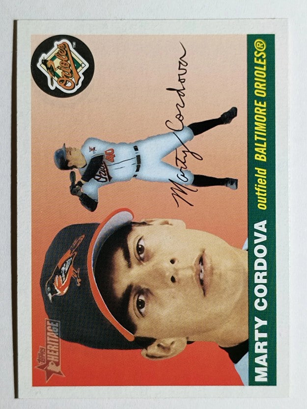 2004 Topps Heritage #69 Marty Cordova