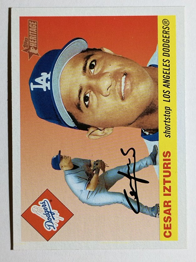 2004 Topps Heritage #73 Cesar Izturis
