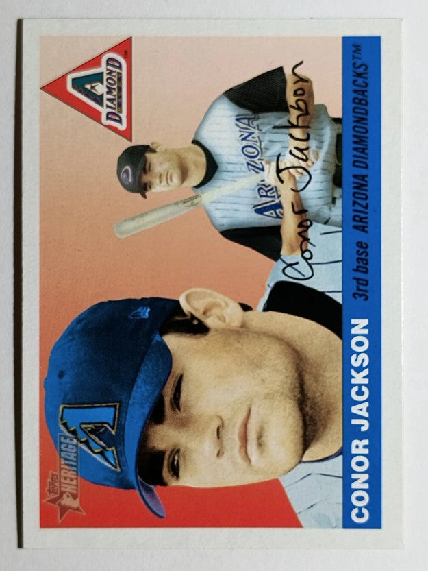 2004 Topps Heritage #75 Conor Jackson RC