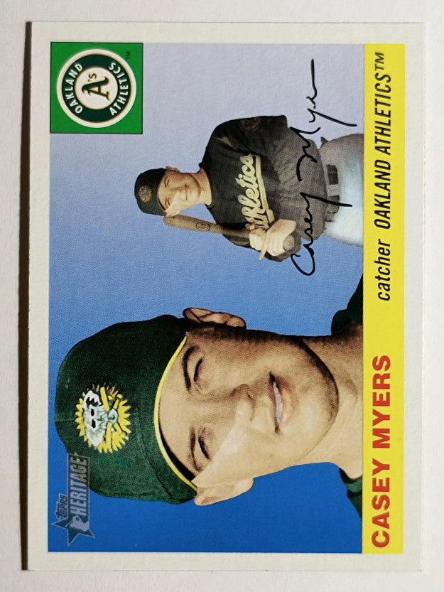 2004 Topps Heritage #84 Casey Myers RC