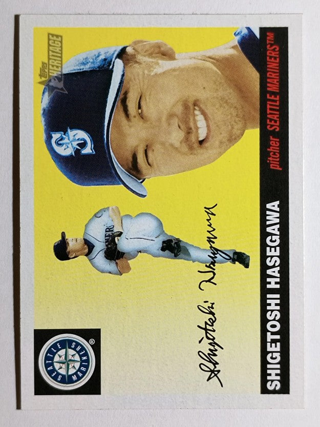 2004 Topps Heritage #89 Shigetoshi Hasegawa