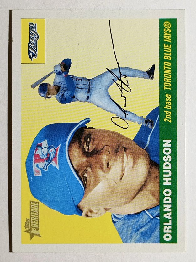 2004 Topps Heritage #91 Orlando Hudson