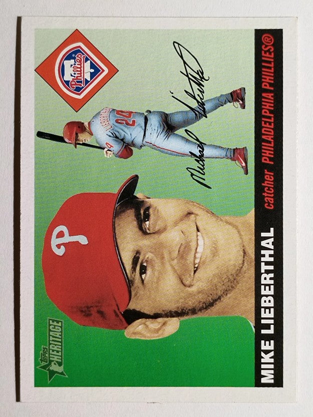 2004 Topps Heritage #95 Mike Lieberthal