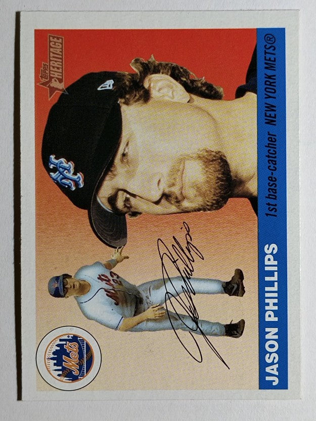 2004 Topps Heritage #97 Jason Phillips