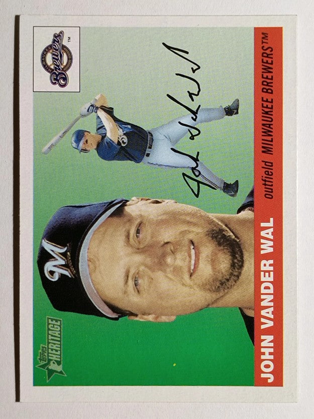 2004 Topps Heritage #101 John Vander Wal