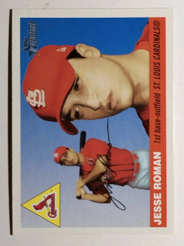 2004 Topps Heritage #125 Jesse Roman RC