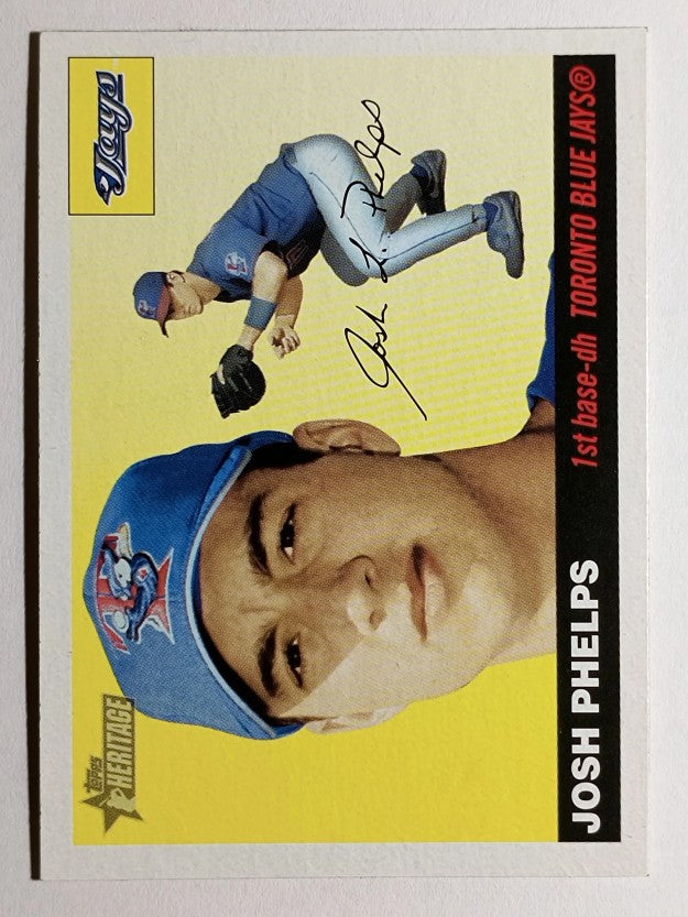 2004 Topps Heritage #126 Josh Phelps