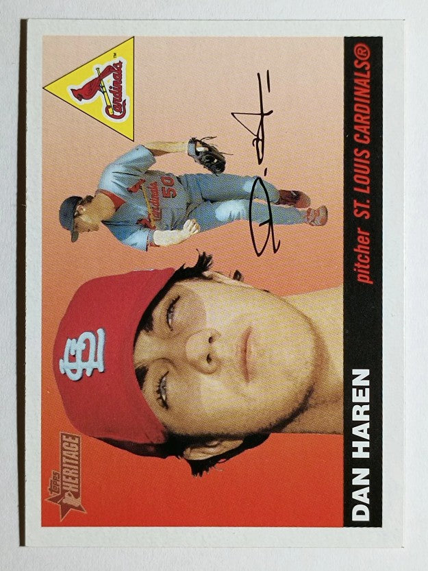 2004 Topps Heritage #128 Dan Haren