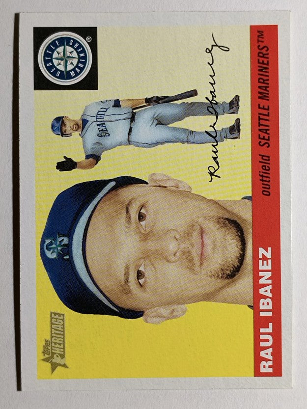 2004 Topps Heritage #134 Raul Ibanez