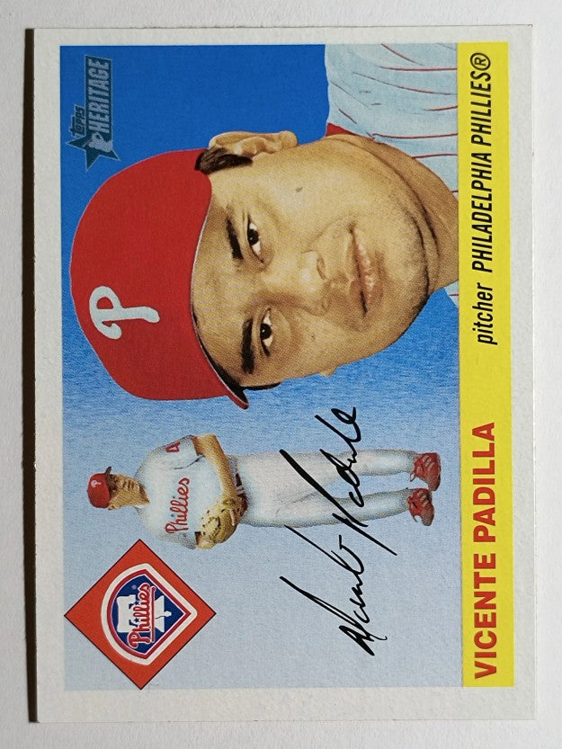 2004 Topps Heritage #157 Vicente Padilla