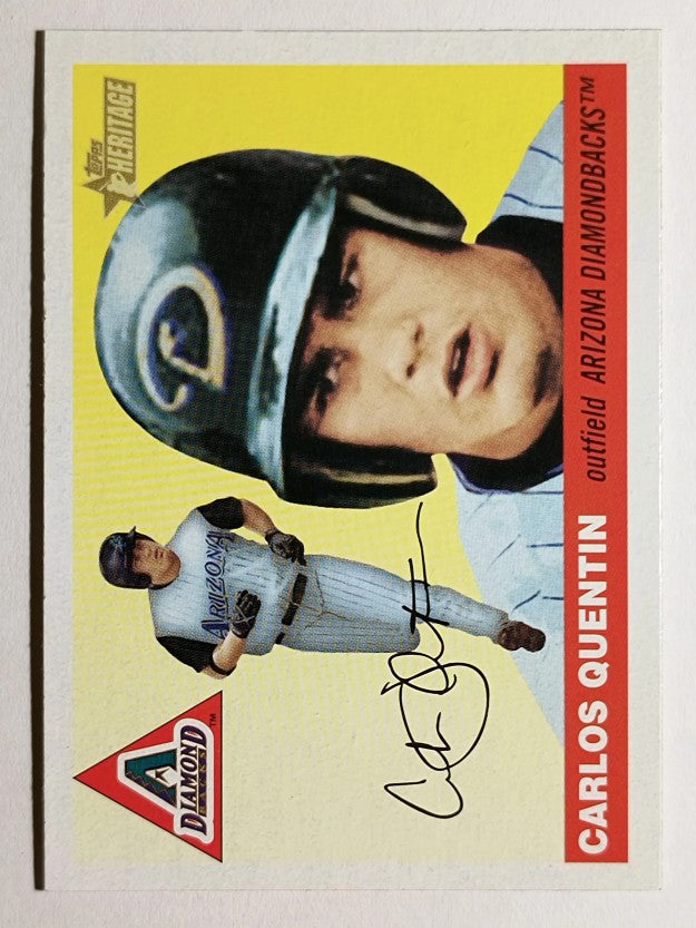 2004 Topps Heritage #160 Carlos Quentin RC