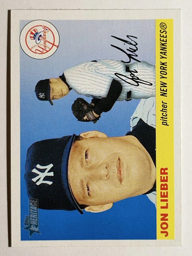 2004 Topps Heritage #168 Jon Lieber