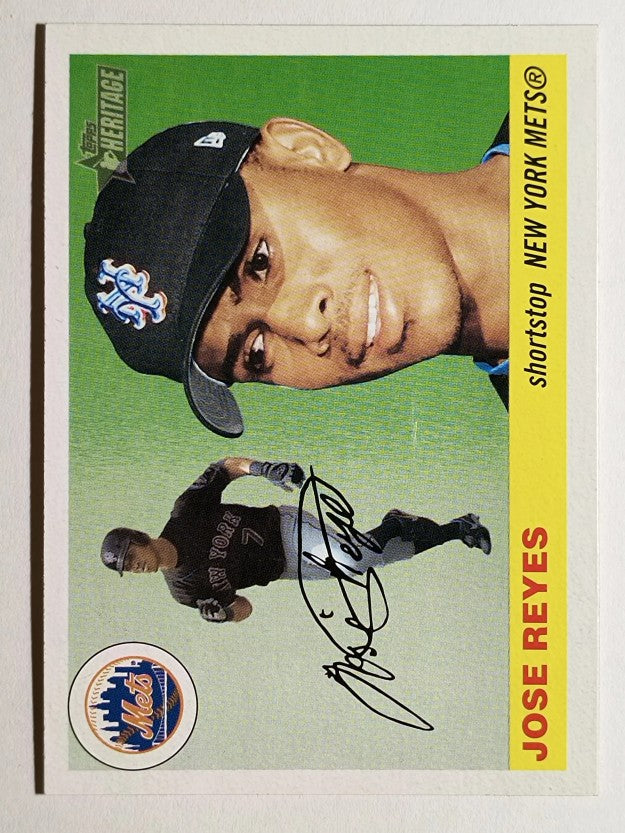 2004 Topps Heritage #169 Jose Reyes
