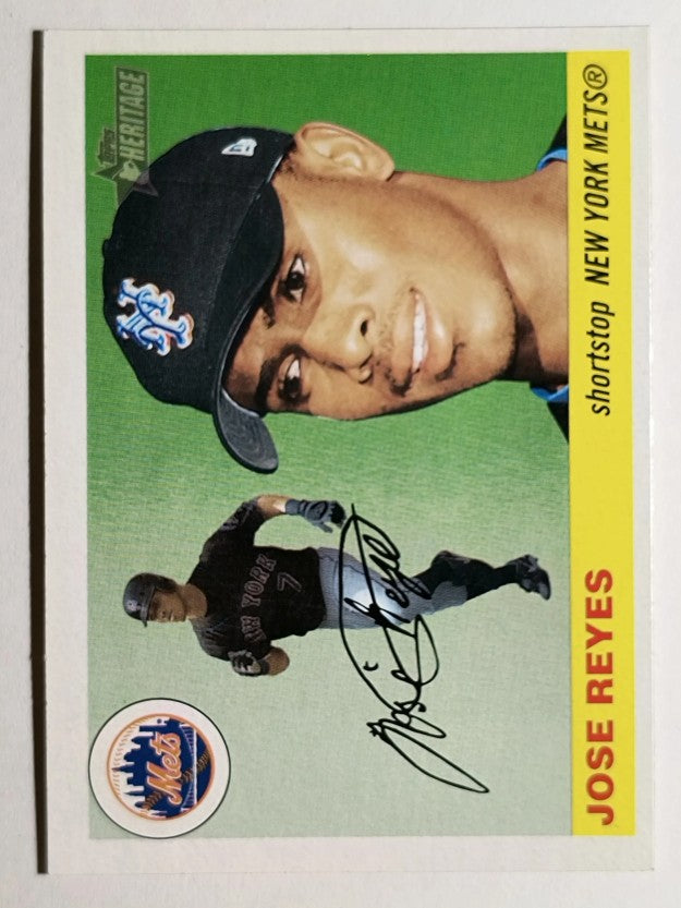 2004 Topps Heritage #169 Jose Reyes