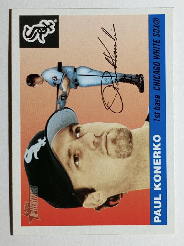 2004 Topps Heritage #171 Paul Konerko