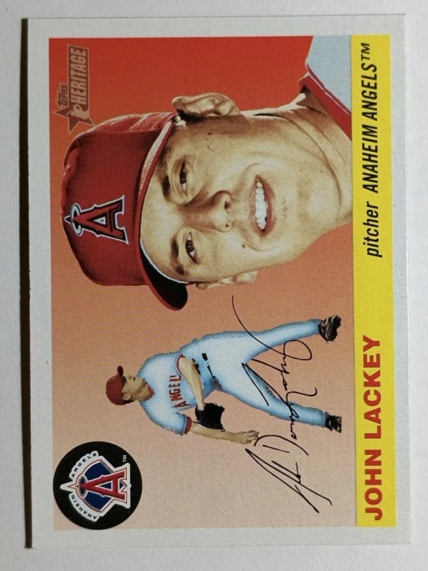 2004 Topps Heritage #176 John Lackey