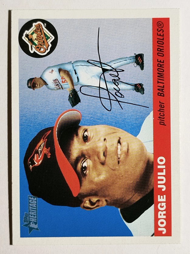 2004 Topps Heritage #179 Jorge Julio