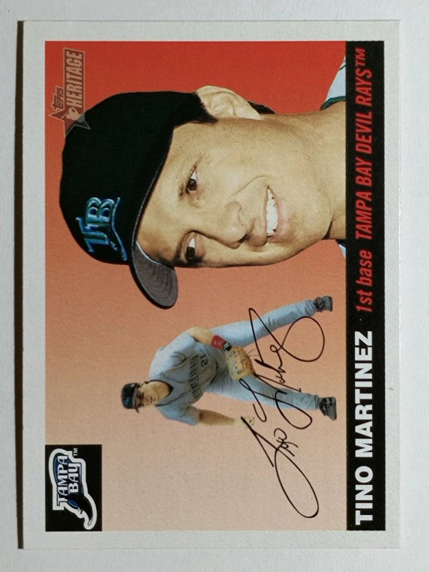 2004 Topps Heritage #217 Tino Martinez