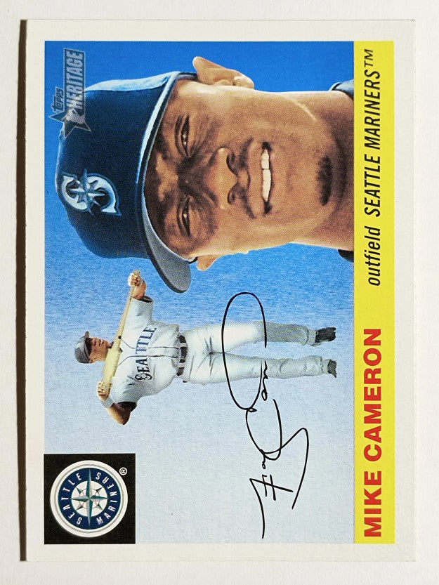 2004 Topps Heritage #218 Mike Cameron