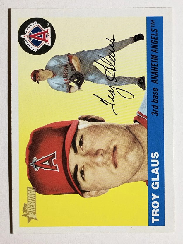 2004 Topps Heritage #226 Troy Glaus
