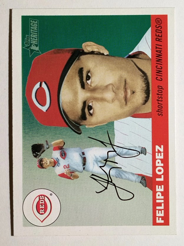 2004 Topps Heritage #232 Felipe Lopez