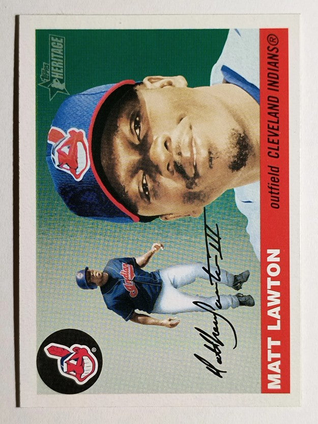 2004 Topps Heritage #233 Matt Lawton