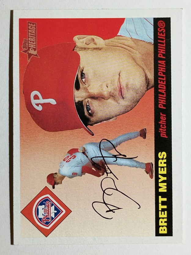 2004 Topps Heritage #245 Brett Myers