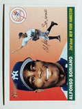 2004 Topps Heritage #250A Alfonso Soriano Throwing