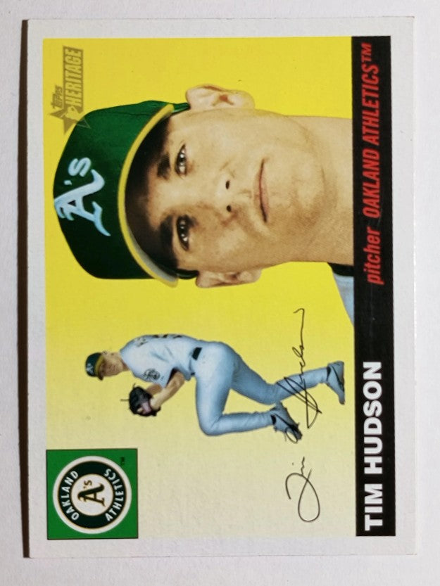 2004 Topps Heritage #251 Tim Hudson