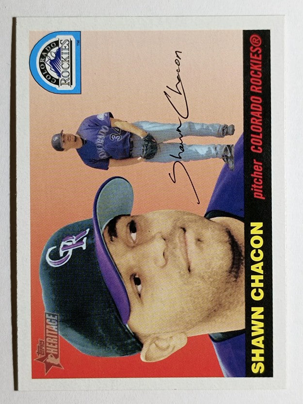 2004 Topps Heritage #256 Shawn Chacon