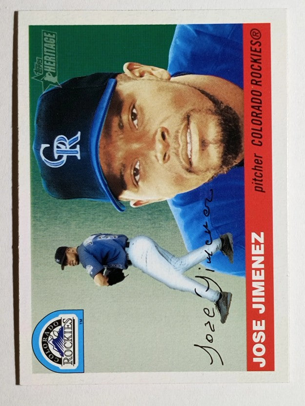 2004 Topps Heritage #262 Jose Jimenez