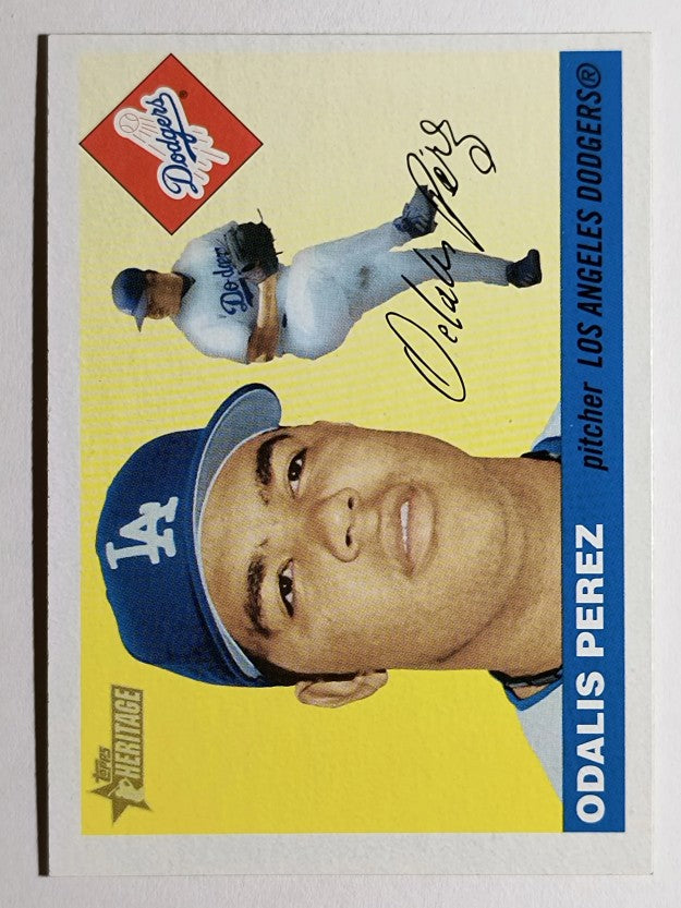 2004 Topps Heritage #265 Odalis Perez