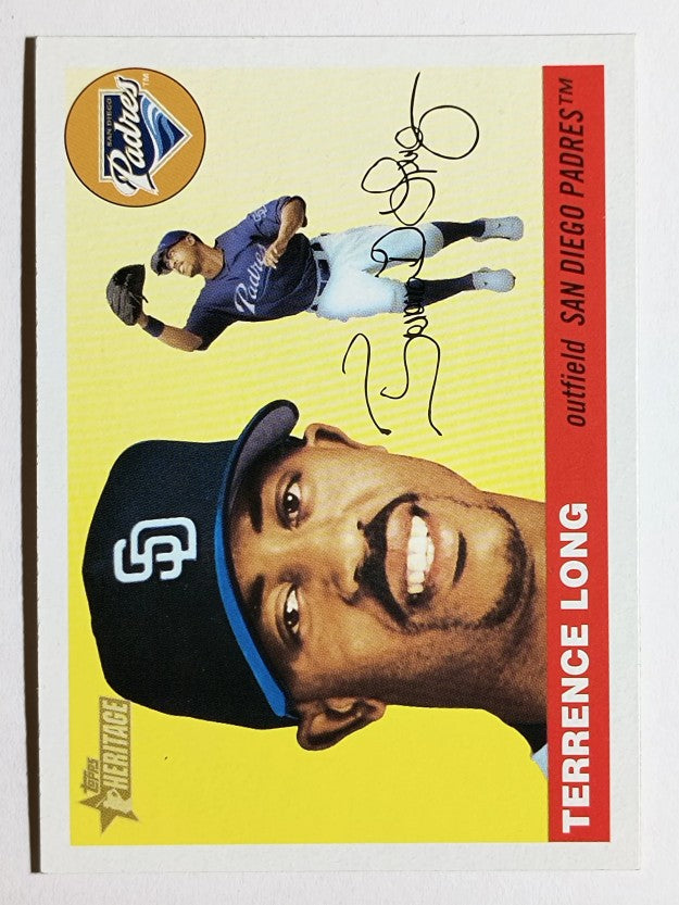 2004 Topps Heritage #269 Terrence Long