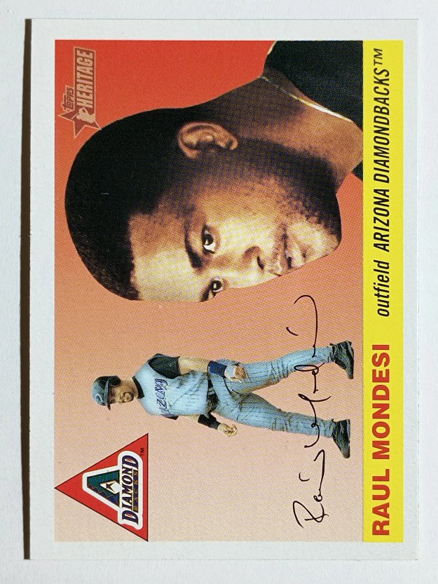 2004 Topps Heritage #271 Raul Mondesi