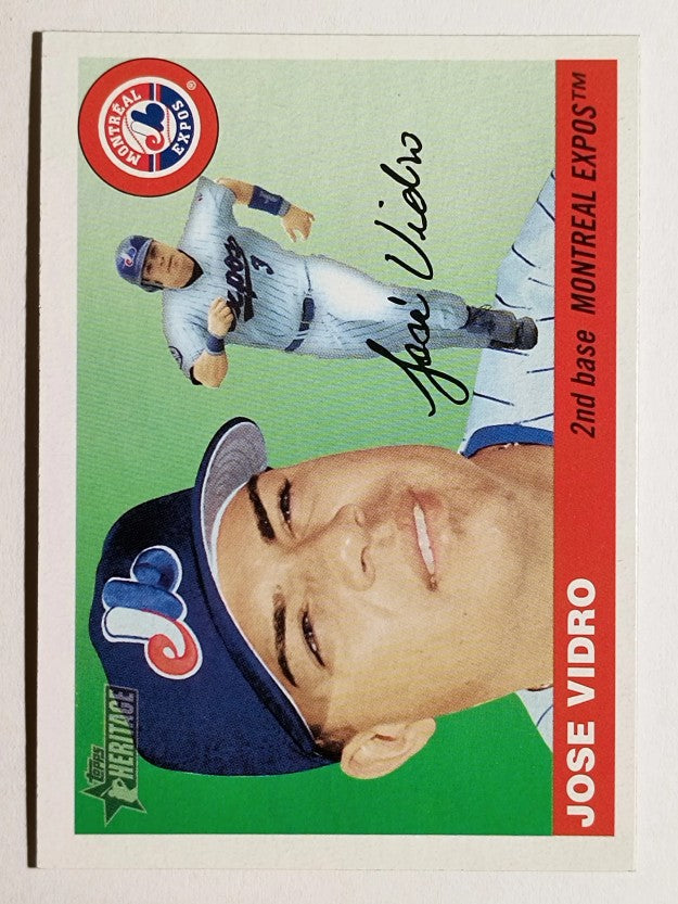 2004 Topps Heritage #275 Jose Vidro