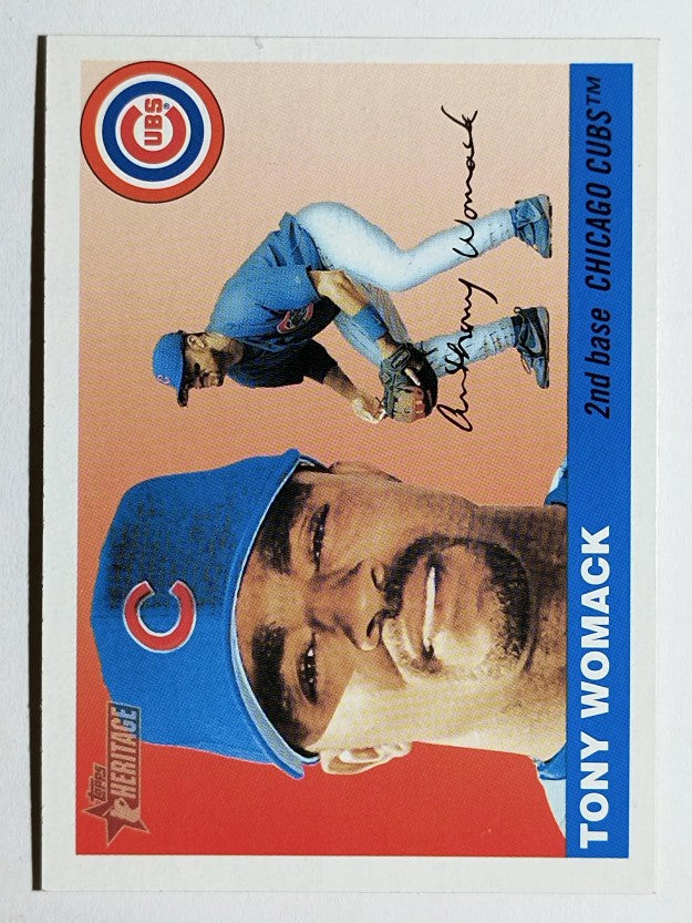 2004 Topps Heritage #291 Tony Womack