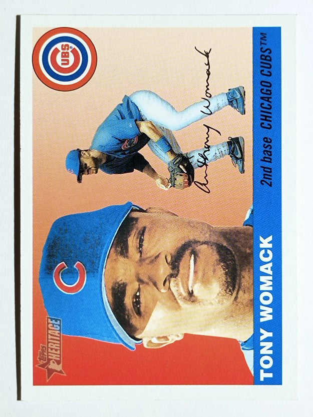 2004 Topps Heritage #291 Tony Womack