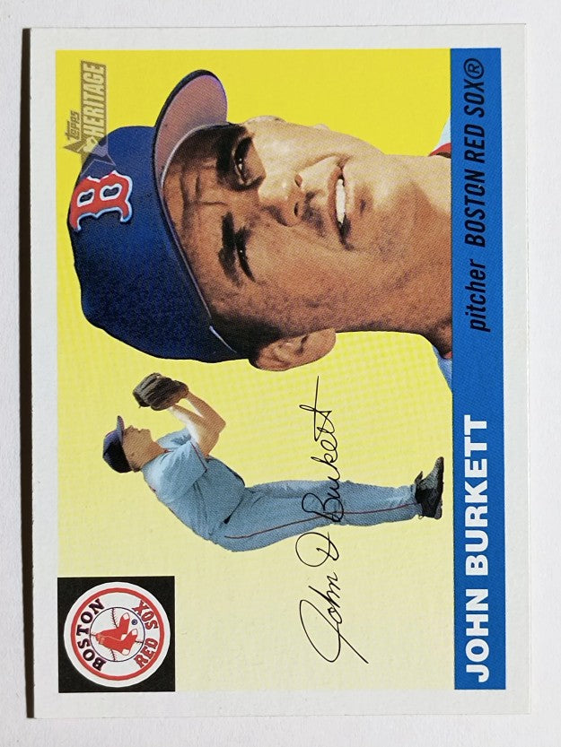 2004 Topps Heritage #296 John Burkett