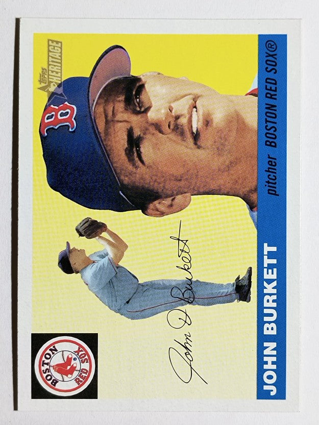 2004 Topps Heritage #296 John Burkett