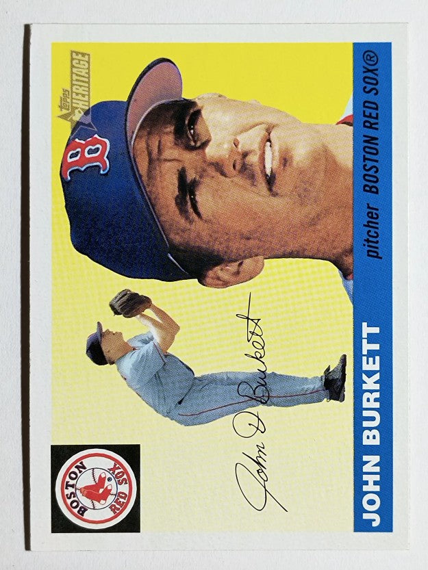 2004 Topps Heritage #296 John Burkett