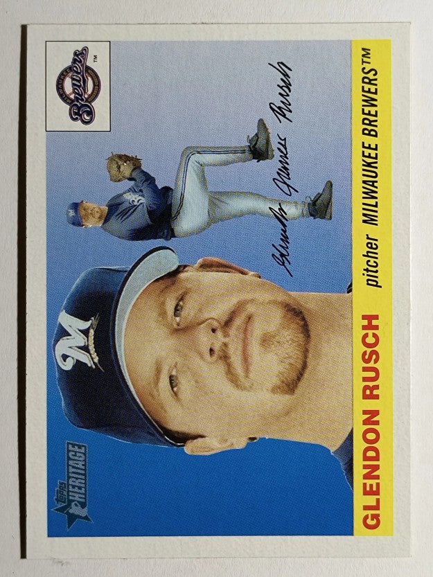 2004 Topps Heritage #302 Glendon Rusch