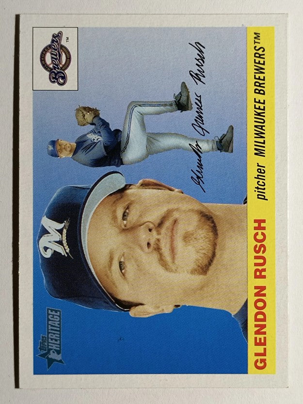 2004 Topps Heritage #302 Glendon Rusch