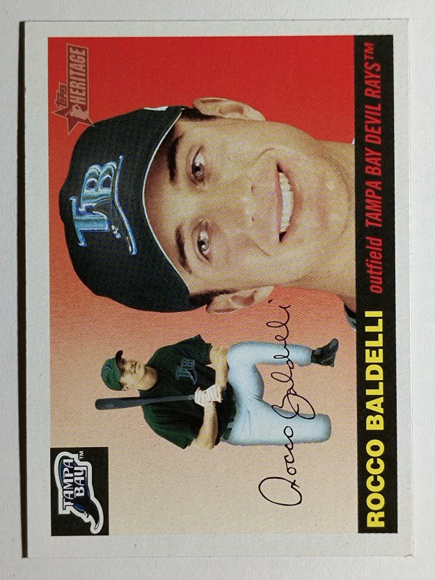 2004 Topps Heritage #304 Rocco Baldelli