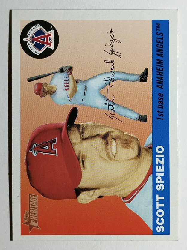 2004 Topps Heritage #309 Scott Spiezio