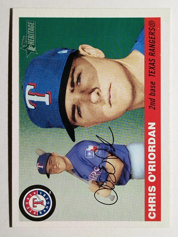 2004 Topps Heritage #313 Chris O'Riordan RC