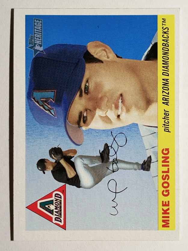 2004 Topps Heritage #330 Mike Gosling RC