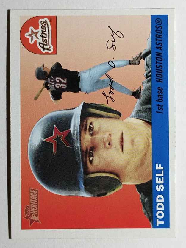 2004 Topps Heritage #339 Todd Self RC