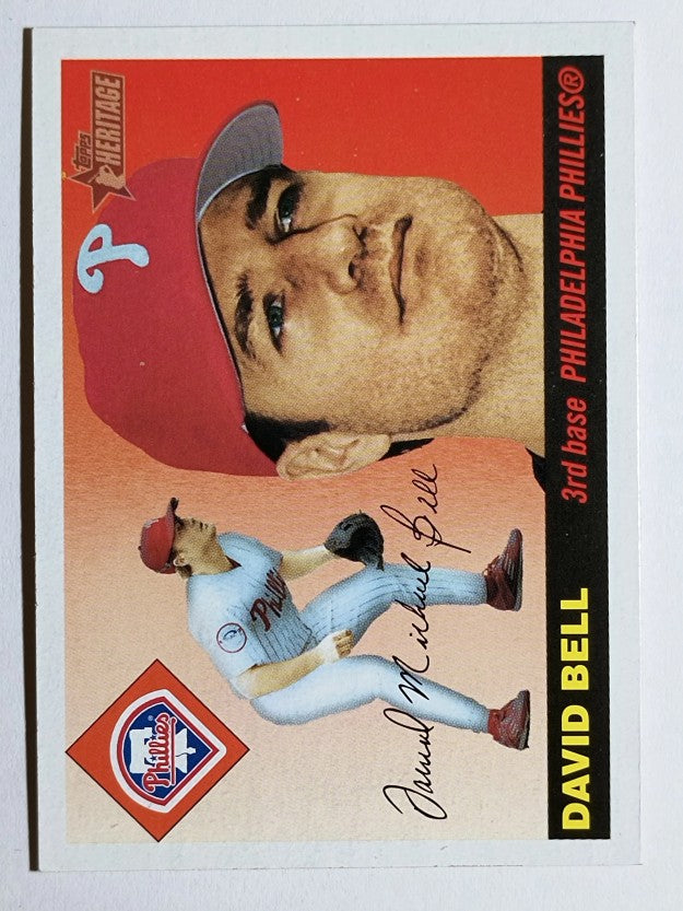 2004 Topps Heritage #364 David Bell