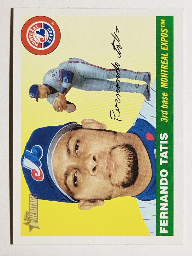 2004 Topps Heritage #371 Fernando Tatis