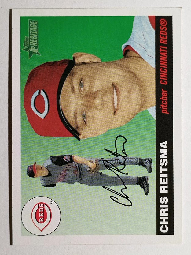 2004 Topps Heritage #377 Chris Reitsma